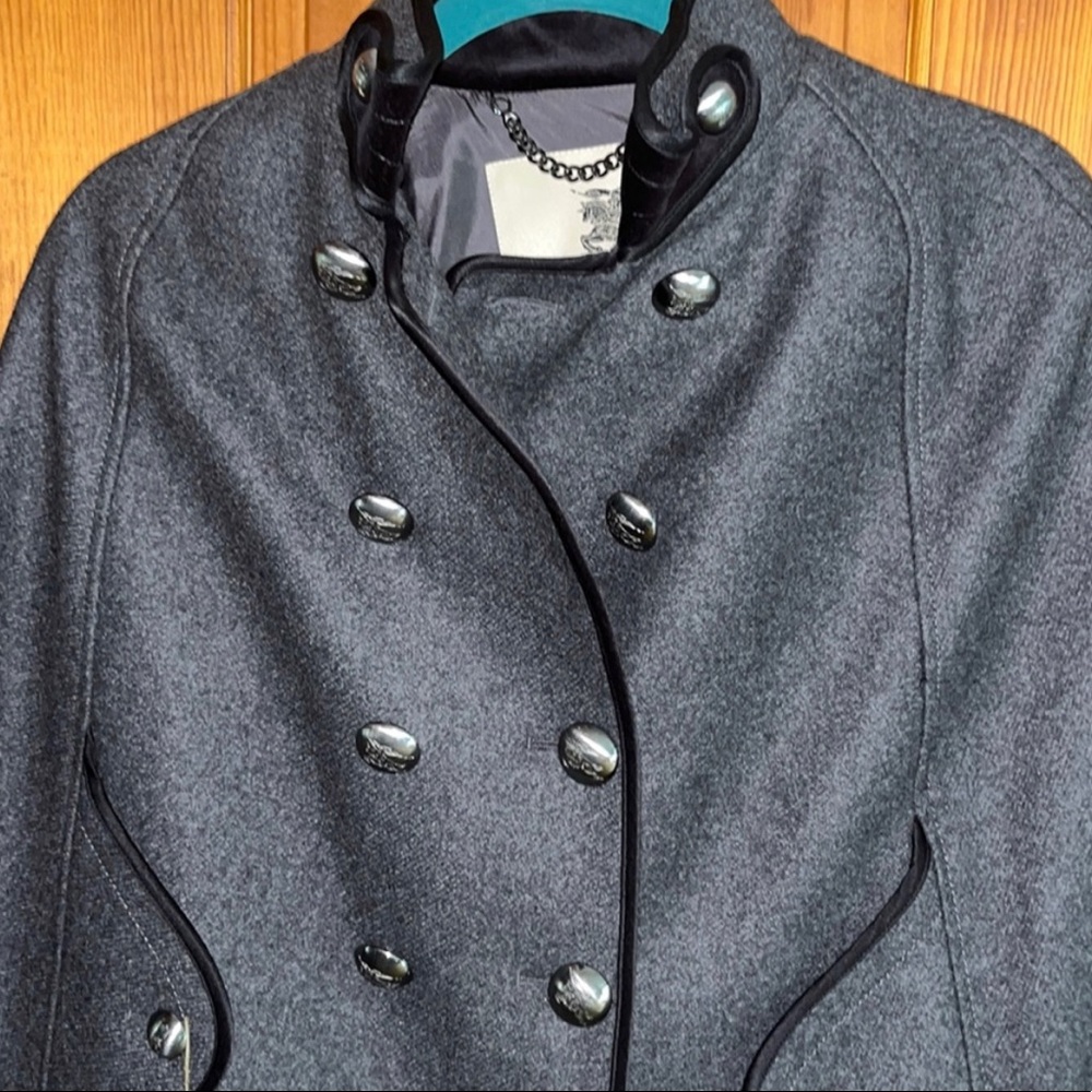 Burberry Italian Wool Cape